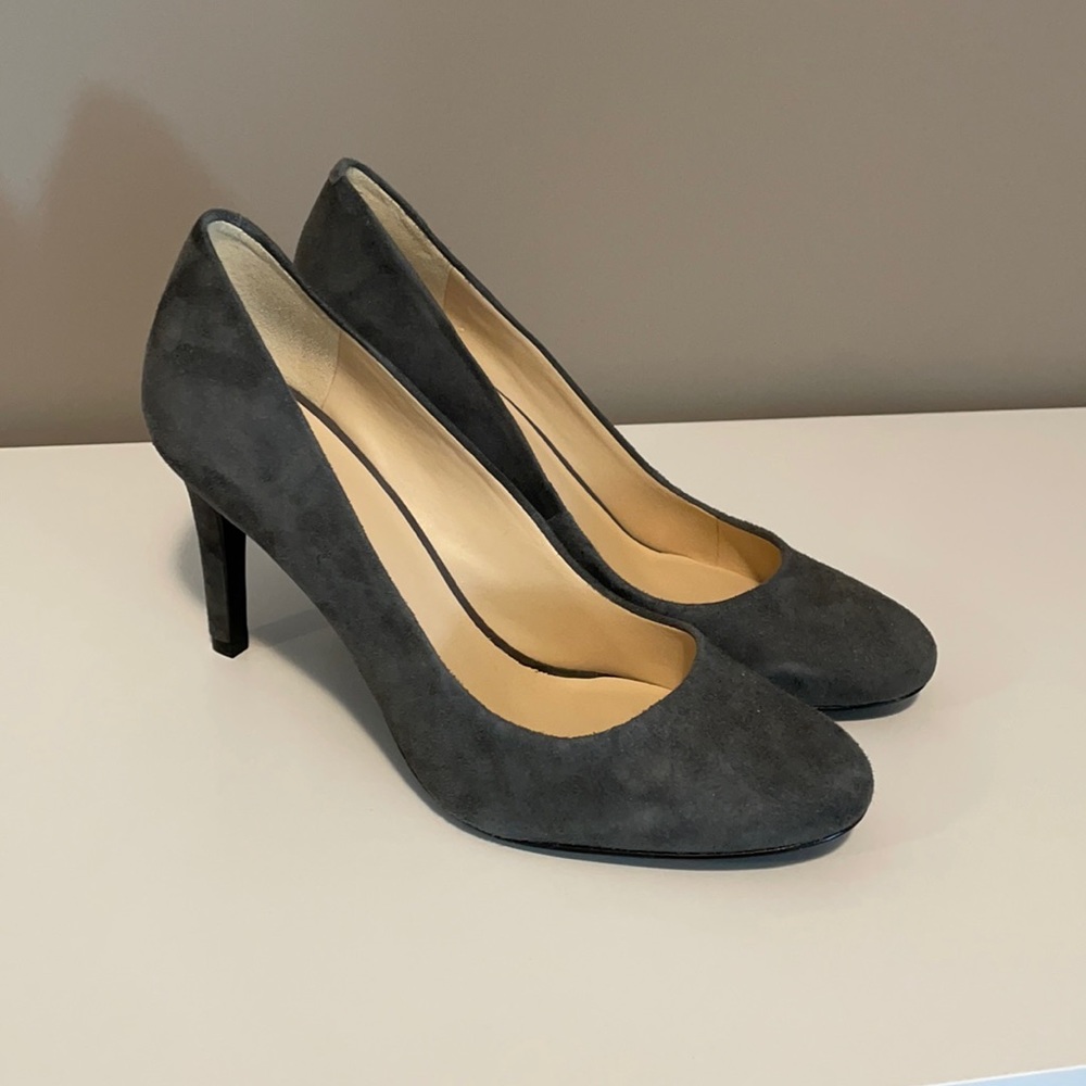 Nine West suede heels